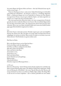 Image of the Page - 435 - in Erica Tietze-Conrat - Tagebücher, Volume I: Der Wiener Vasari (1923–1926)