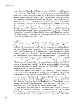 Image of the Page - 32 - in Erica Tietze-Conrat - Tagebücher, Volume II: Mit den Mitteln der Disziplin (1937–1938)