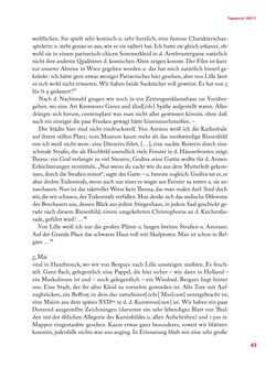 Image of the Page - 43 - in Erica Tietze-Conrat - Tagebücher, Volume II: Mit den Mitteln der Disziplin (1937–1938)
