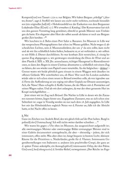 Image of the Page - 44 - in Erica Tietze-Conrat - Tagebücher, Volume II: Mit den Mitteln der Disziplin (1937–1938)