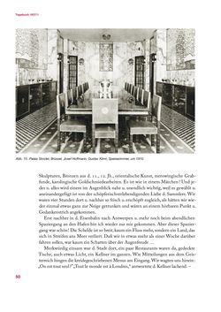 Image of the Page - 50 - in Erica Tietze-Conrat - Tagebücher, Volume II: Mit den Mitteln der Disziplin (1937–1938)