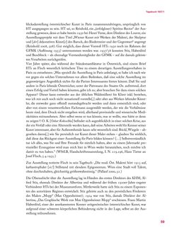 Image of the Page - 59 - in Erica Tietze-Conrat - Tagebücher, Volume II: Mit den Mitteln der Disziplin (1937–1938)