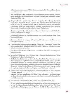 Image of the Page - 65 - in Erica Tietze-Conrat - Tagebücher, Volume II: Mit den Mitteln der Disziplin (1937–1938)