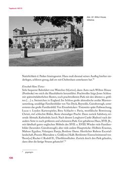 Image of the Page - 106 - in Erica Tietze-Conrat - Tagebücher, Volume II: Mit den Mitteln der Disziplin (1937–1938)