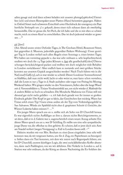 Image of the Page - 109 - in Erica Tietze-Conrat - Tagebücher, Volume II: Mit den Mitteln der Disziplin (1937–1938)