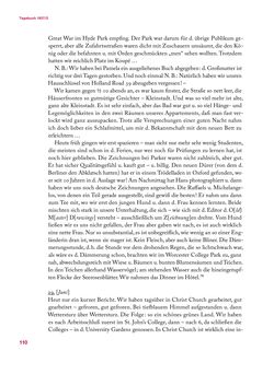 Image of the Page - 110 - in Erica Tietze-Conrat - Tagebücher, Volume II: Mit den Mitteln der Disziplin (1937–1938)