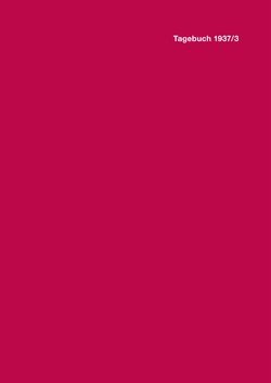 Image of the Page - 144 - in Erica Tietze-Conrat - Tagebücher, Volume II: Mit den Mitteln der Disziplin (1937–1938)