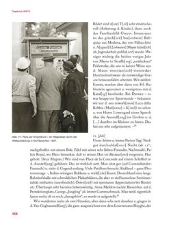 Image of the Page - 158 - in Erica Tietze-Conrat - Tagebücher, Volume II: Mit den Mitteln der Disziplin (1937–1938)