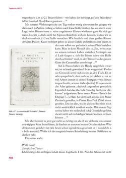 Image of the Page - 166 - in Erica Tietze-Conrat - Tagebücher, Volume II: Mit den Mitteln der Disziplin (1937–1938)