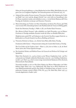 Image of the Page - 174 - in Erica Tietze-Conrat - Tagebücher, Volume II: Mit den Mitteln der Disziplin (1937–1938)