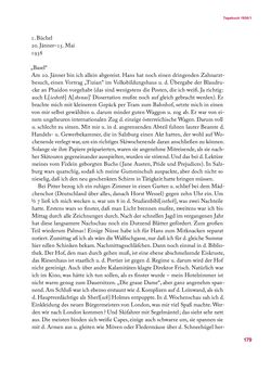 Image of the Page - 179 - in Erica Tietze-Conrat - Tagebücher, Volume II: Mit den Mitteln der Disziplin (1937–1938)