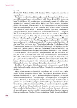 Image of the Page - 214 - in Erica Tietze-Conrat - Tagebücher, Volume II: Mit den Mitteln der Disziplin (1937–1938)
