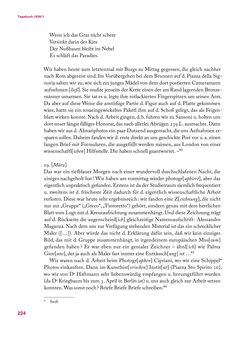 Image of the Page - 224 - in Erica Tietze-Conrat - Tagebücher, Volume II: Mit den Mitteln der Disziplin (1937–1938)