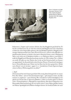 Image of the Page - 226 - in Erica Tietze-Conrat - Tagebücher, Volume II: Mit den Mitteln der Disziplin (1937–1938)