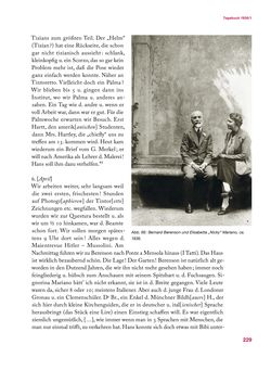 Image of the Page - 229 - in Erica Tietze-Conrat - Tagebücher, Volume II: Mit den Mitteln der Disziplin (1937–1938)