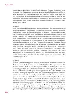 Image of the Page - 230 - in Erica Tietze-Conrat - Tagebücher, Volume II: Mit den Mitteln der Disziplin (1937–1938)