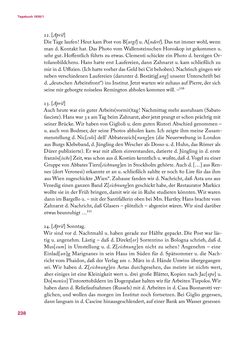Image of the Page - 238 - in Erica Tietze-Conrat - Tagebücher, Volume II: Mit den Mitteln der Disziplin (1937–1938)