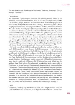 Image of the Page - 245 - in Erica Tietze-Conrat - Tagebücher, Volume II: Mit den Mitteln der Disziplin (1937–1938)