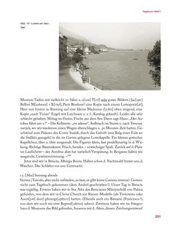 Image of the Page - 251 - in Erica Tietze-Conrat - Tagebücher, Volume II: Mit den Mitteln der Disziplin (1937–1938)