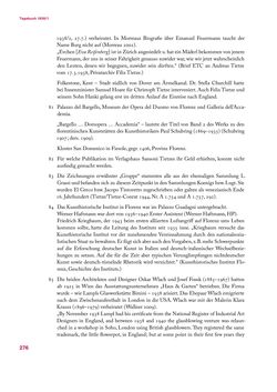 Bild der Seite - 276 - in Erica Tietze-Conrat - Tagebücher, Band II: Mit den Mitteln der Disziplin (1937–1938)