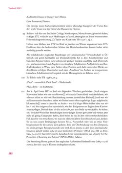 Image of the Page - 282 - in Erica Tietze-Conrat - Tagebücher, Volume II: Mit den Mitteln der Disziplin (1937–1938)