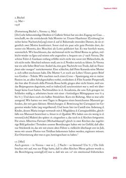 Image of the Page - 293 - in Erica Tietze-Conrat - Tagebücher, Volume II: Mit den Mitteln der Disziplin (1937–1938)