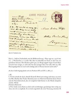 Image of the Page - 329 - in Erica Tietze-Conrat - Tagebücher, Volume II: Mit den Mitteln der Disziplin (1937–1938)