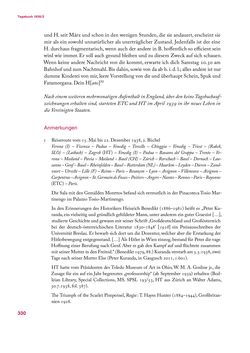 Image of the Page - 330 - in Erica Tietze-Conrat - Tagebücher, Volume II: Mit den Mitteln der Disziplin (1937–1938)