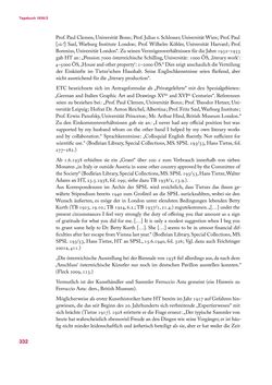 Image of the Page - 332 - in Erica Tietze-Conrat - Tagebücher, Volume II: Mit den Mitteln der Disziplin (1937–1938)