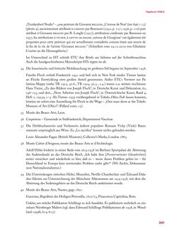 Image of the Page - 341 - in Erica Tietze-Conrat - Tagebücher, Volume II: Mit den Mitteln der Disziplin (1937–1938)