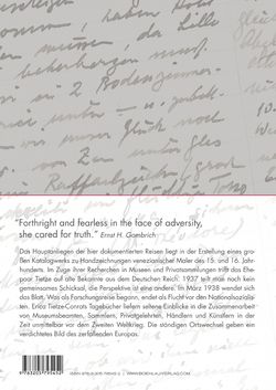 Bild der Seite - Einband hinten - in Erica Tietze-Conrat - Tagebücher, Band II: Mit den Mitteln der Disziplin (1937–1938)