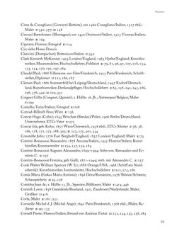 Image of the Page - 23 - in Erica Tietze-Conrat - Tagebücher, Volume III: Register und Anhang