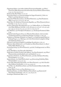 Image of the Page - 29 - in Erica Tietze-Conrat - Tagebücher, Volume III: Register und Anhang