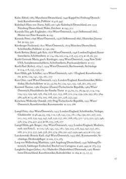 Bild der Seite - 47 - in Erica Tietze-Conrat - Tagebücher, Band III: Register und Anhang