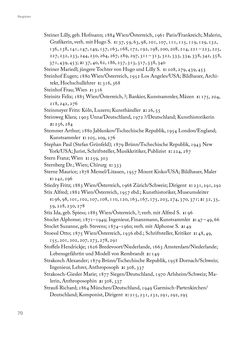 Image of the Page - 70 - in Erica Tietze-Conrat - Tagebücher, Volume III: Register und Anhang