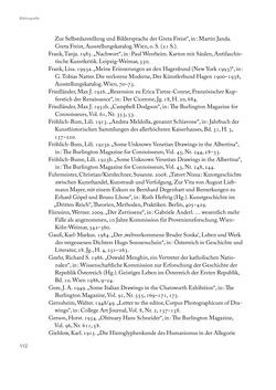 Bild der Seite - 112 - in Erica Tietze-Conrat - Tagebücher, Band III: Register und Anhang