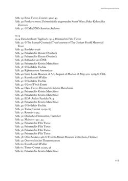 Bild der Seite - 143 - in Erica Tietze-Conrat - Tagebücher, Band III: Register und Anhang