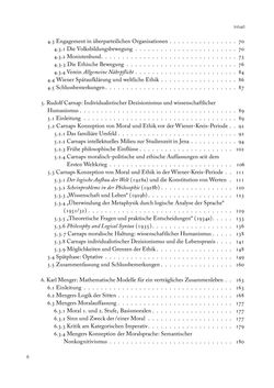 Image of the Page - 8 - in Ethik und Moral im Wiener Kreis - Zur Geschichte eines engagierten Humanismus