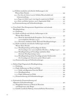 Image of the Page - 10 - in Ethik und Moral im Wiener Kreis - Zur Geschichte eines engagierten Humanismus