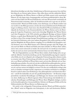 Image of the Page - 14 - in Ethik und Moral im Wiener Kreis - Zur Geschichte eines engagierten Humanismus