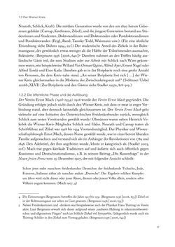 Image of the Page - 17 - in Ethik und Moral im Wiener Kreis - Zur Geschichte eines engagierten Humanismus