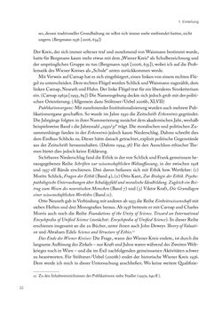 Bild der Seite - 22 - in Ethik und Moral im Wiener Kreis - Zur Geschichte eines engagierten Humanismus