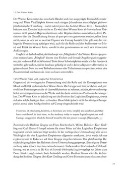Bild der Seite - 25 - in Ethik und Moral im Wiener Kreis - Zur Geschichte eines engagierten Humanismus