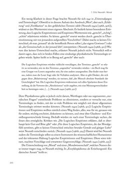 Image of the Page - 244 - in Ethik und Moral im Wiener Kreis - Zur Geschichte eines engagierten Humanismus