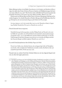 Image of the Page - 264 - in Ethik und Moral im Wiener Kreis - Zur Geschichte eines engagierten Humanismus
