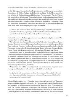 Image of the Page - 321 - in Ethik und Moral im Wiener Kreis - Zur Geschichte eines engagierten Humanismus
