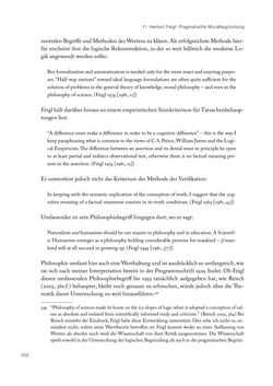 Image of the Page - 400 - in Ethik und Moral im Wiener Kreis - Zur Geschichte eines engagierten Humanismus