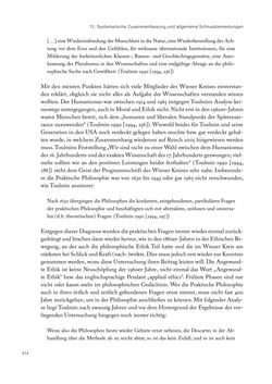 Bild der Seite - 414 - in Ethik und Moral im Wiener Kreis - Zur Geschichte eines engagierten Humanismus