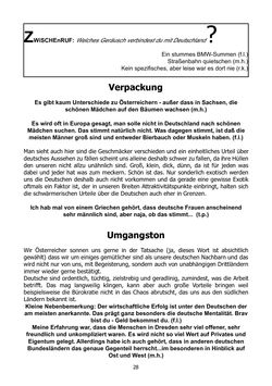 Image of the Page - 28 - in Von europäischen Klischees & der österreichischen Sicht...