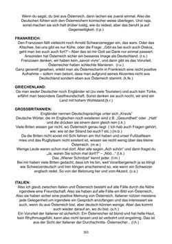 Image of the Page - 161 - in Von europäischen Klischees & der österreichischen Sicht...